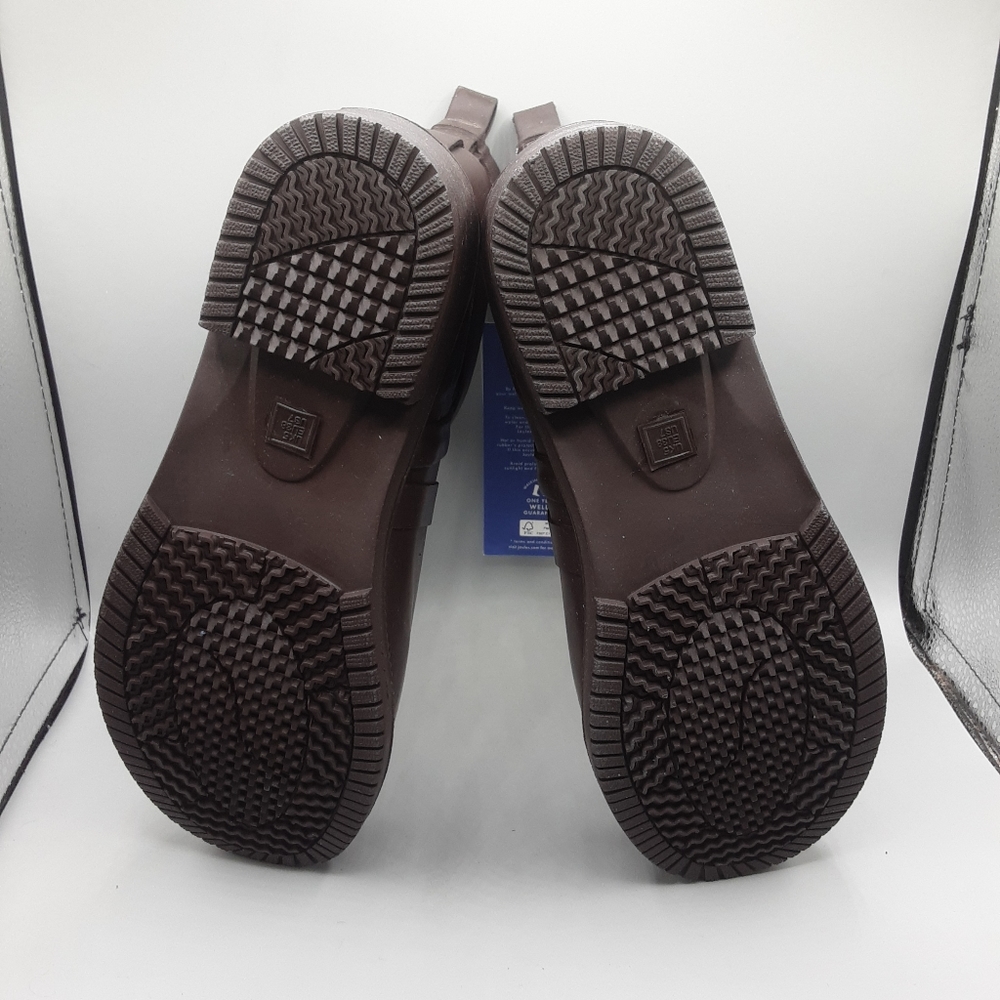 Joules Fairhurst Rainboots Women's 7M Brown. - Picture 10 of 12